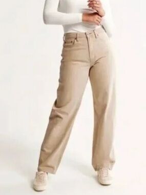 Abercrombie Curve Love High Rise Jeans Size 34